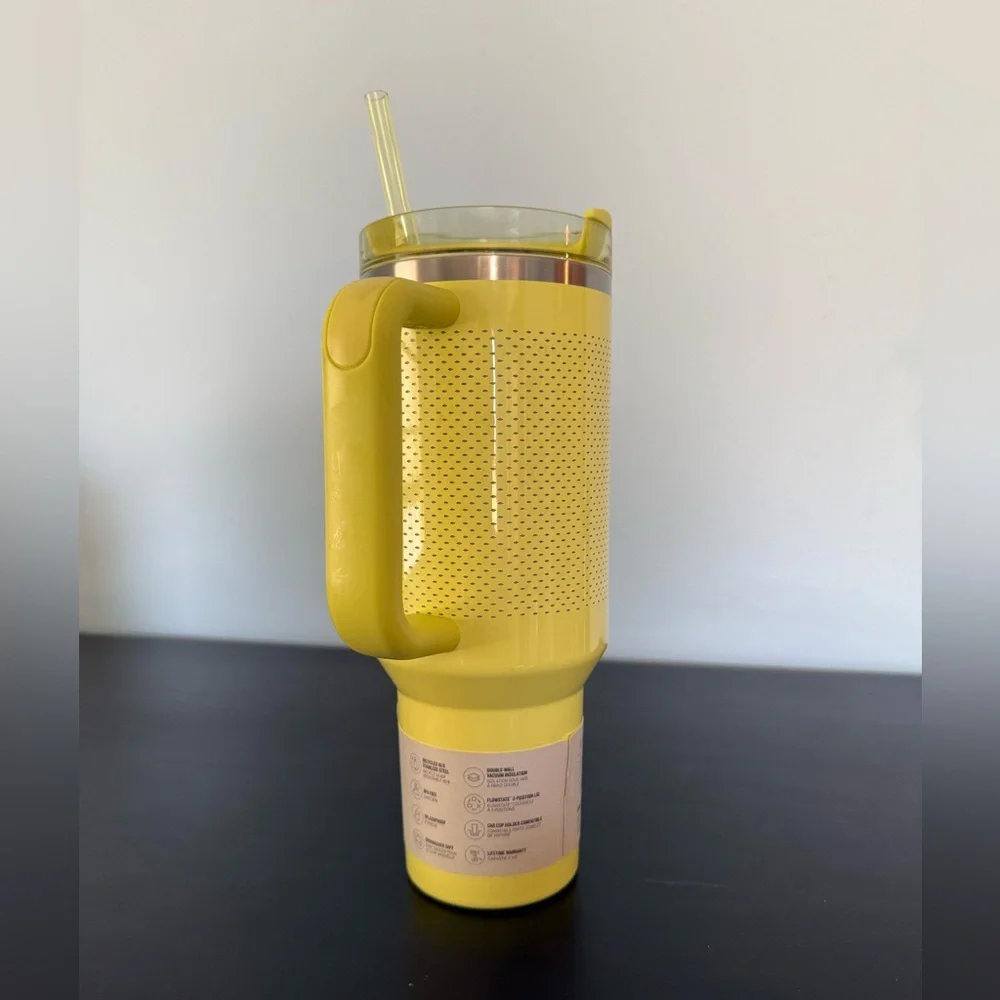 Stanley Quencher H2.0 + Calia 40oz Tumbler: Yellow, NEW - Picture 2 of 6